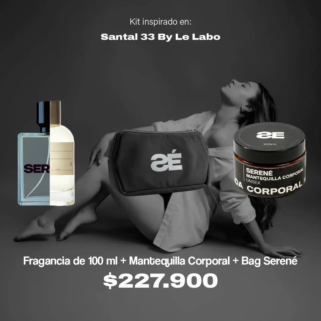 Kit Serené Bag Santal 33 By Le Labo (Edición Limitada)