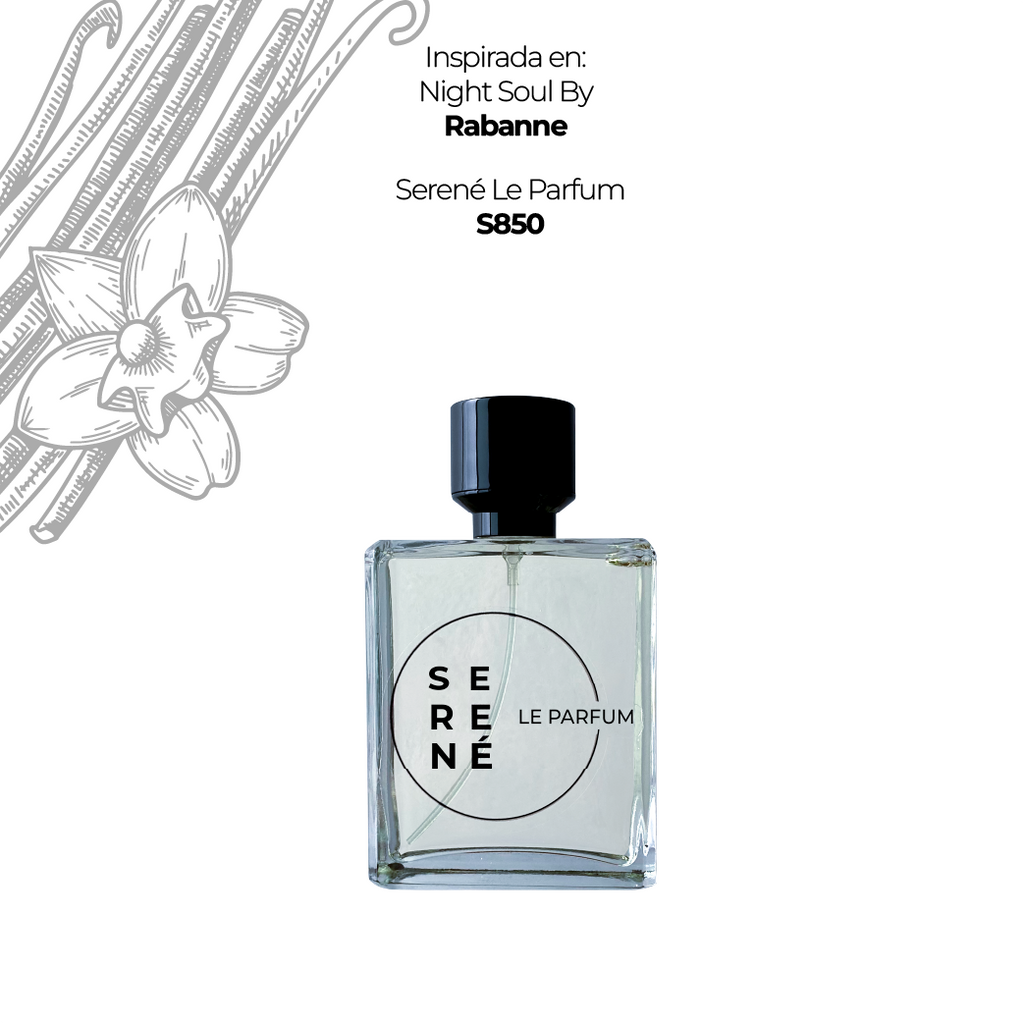 Serené Le Parfum S850 Inspirada en: Night Soul By Rabanne (Kit 50 ML) — vista 3