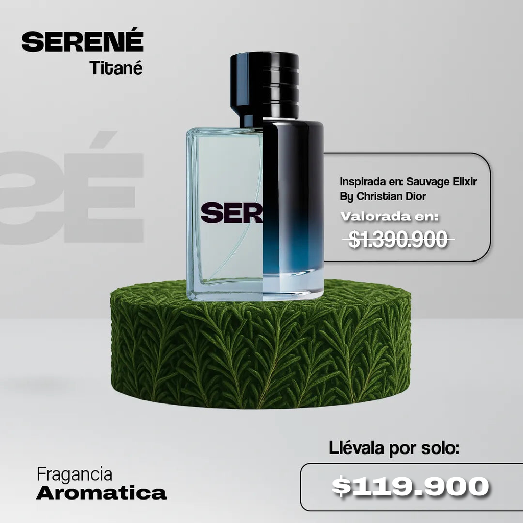 Serené Le Parfum S030 -  inspirada en Sauvage Elixir por Christian Dior — vista 1