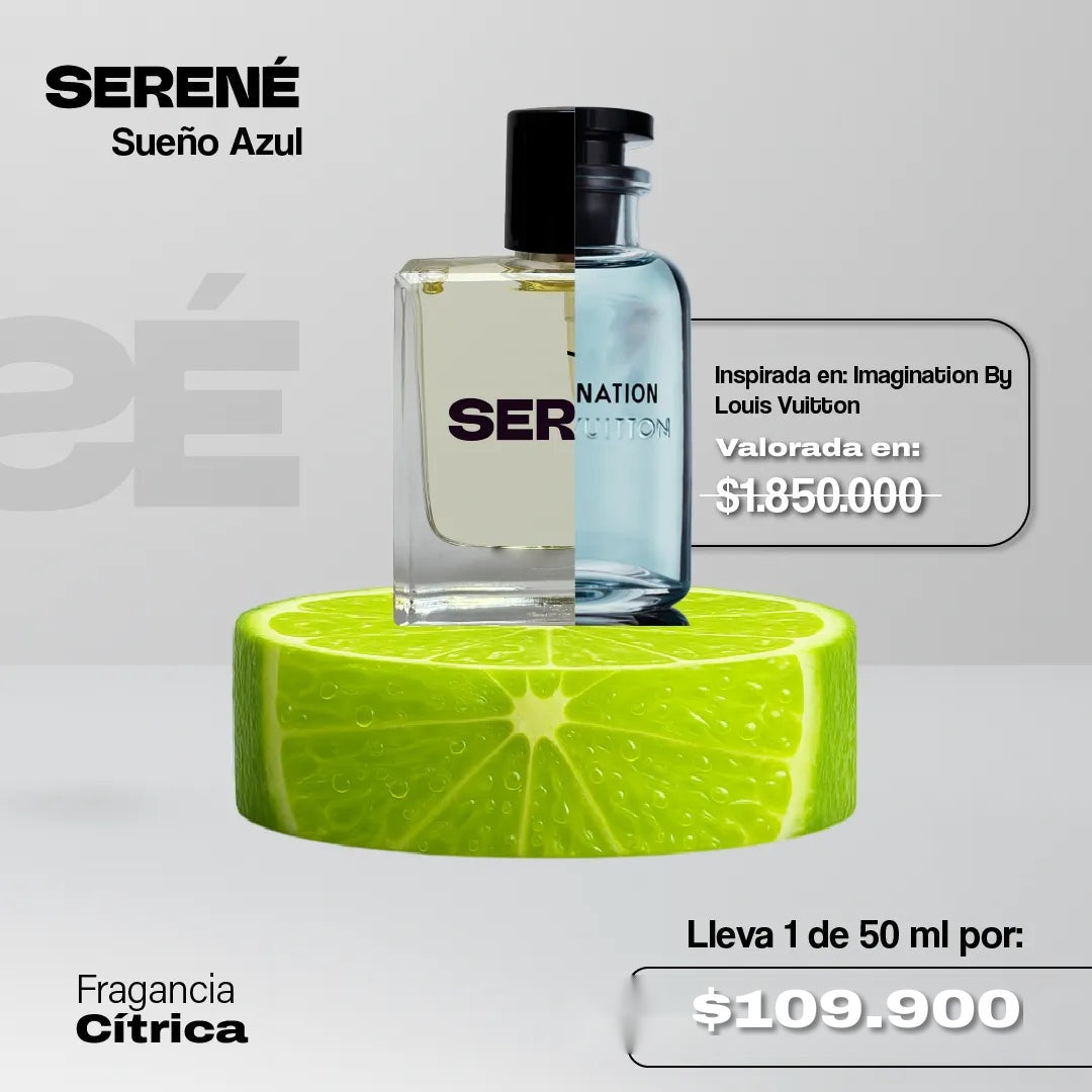 Serené Le Parfum S010 Inspirada en Imagination By Louis Vuitton (Kit 50 ML)