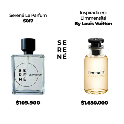 Serené Le Parfum S017 Inspirada en L´immensite By Louis Vuitton (Kit 50 ML)