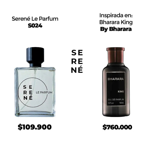 Serené Le Parfum S024 Inspirada en King By Bharara (Kit 50 ML)