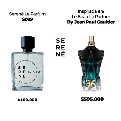 Serené Le Parfum S029 Inspirada en Le Beau Le Parfum By Jean Paul Gaultier (50 ML POR 168)