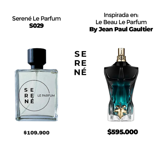 Serené Le Parfum S029 Inspirada en Le Beau Le Parfum By Jean Paul Gaultier (50 ML POR 168)