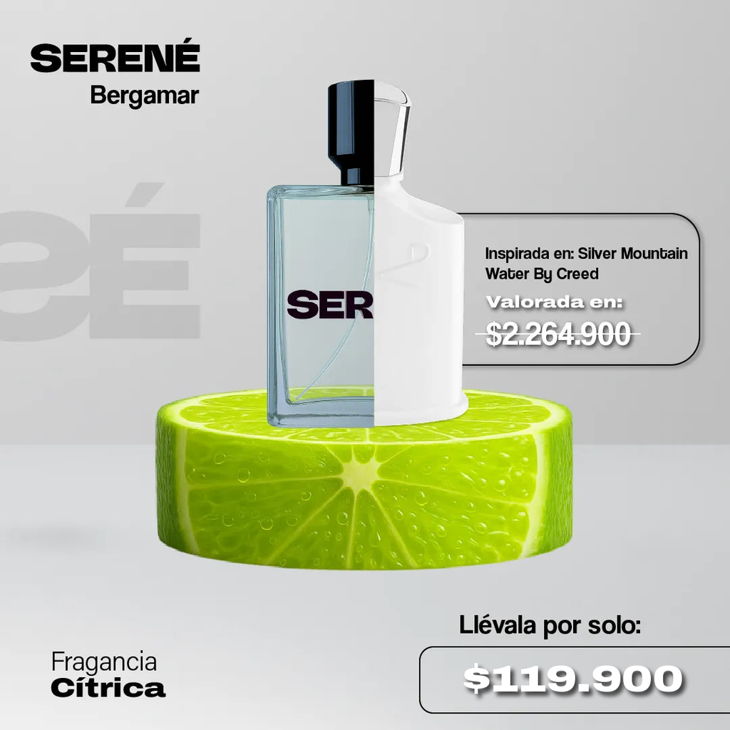Serené Le Parfum S032 - Inspirada en Silver Mountain Water By Creed — vista 1