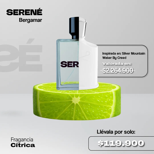 Serené Le Parfum S032 - Inspirada en Silver Mountain Water By Creed
