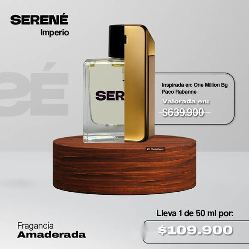 Serené Le Parfum S036 - Inspirada One Million Paco Rabanne (Kit 50 ml)