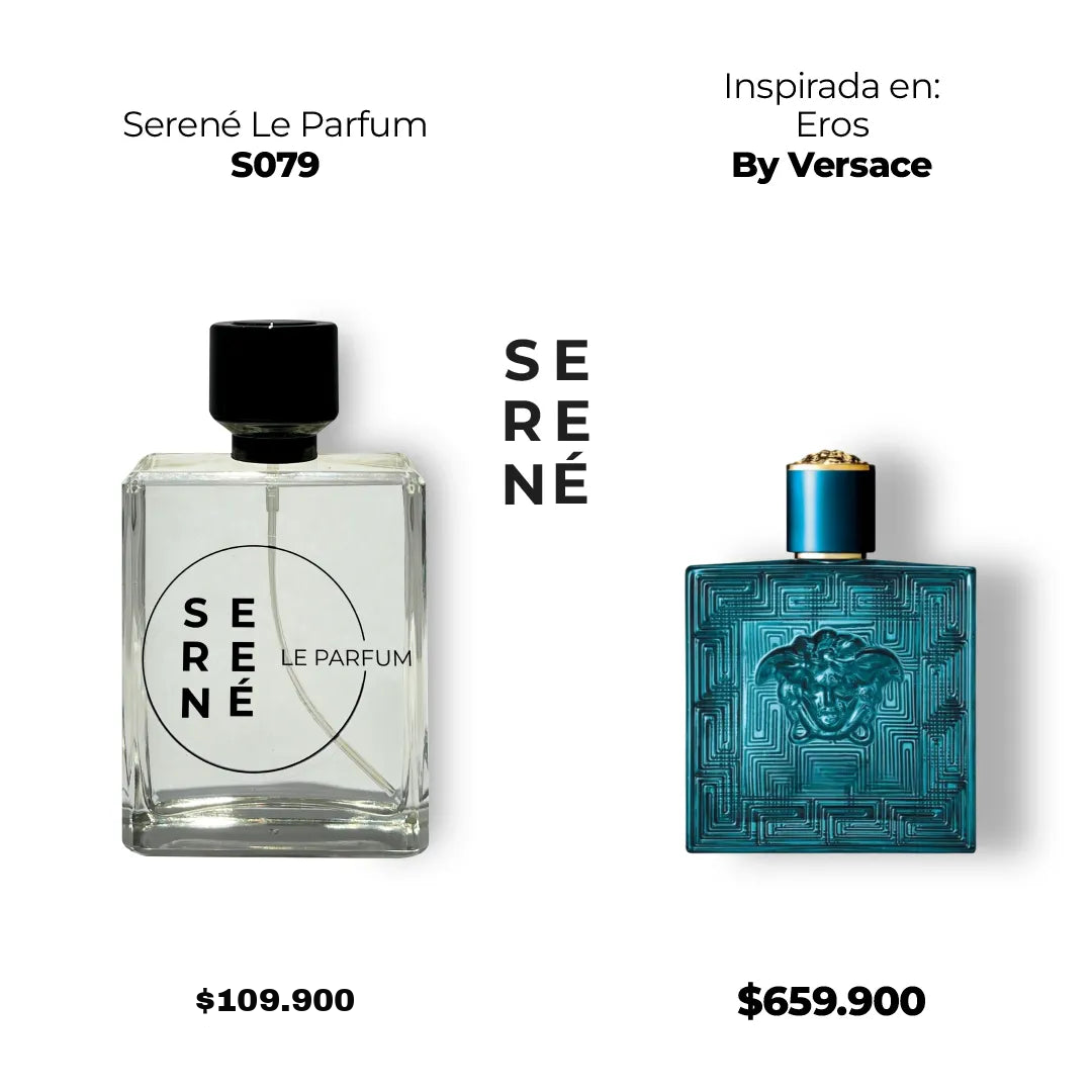Serené Le Parfum S079 - Inspirada en Eros por Versace (50 ML POR 168)