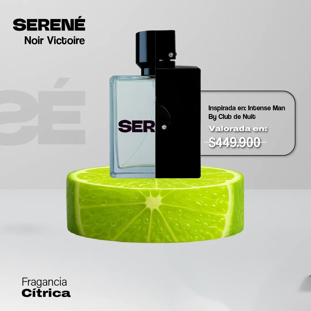 Serené Le Parfum S089 Inspirada en Intense Man (La Bestia Negra) By Club De Nuit - 30 ml