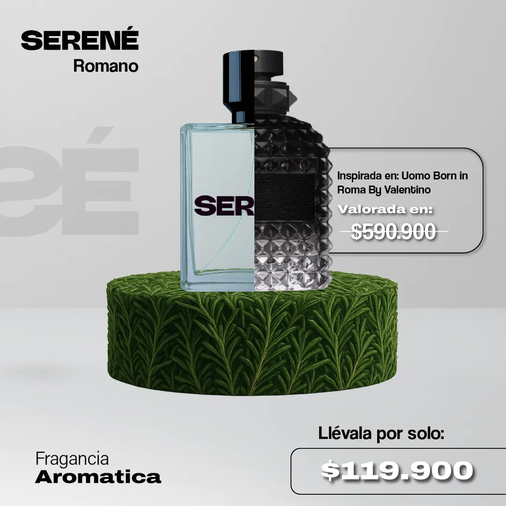 Serené Le Parfum S091 Inspirada en Valentino Uomo Born in Roma By Valentino — vista 1