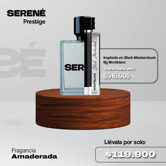 Serené Le Parfum S063 Inspirada en: Black Meisterstück By Montblanc