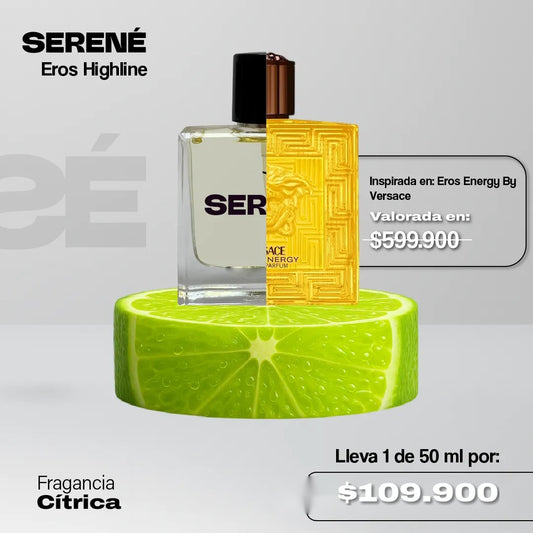 Serené Le Parfum S098 Inspirada en Eros Energy By Versace (Kit 50 ML)