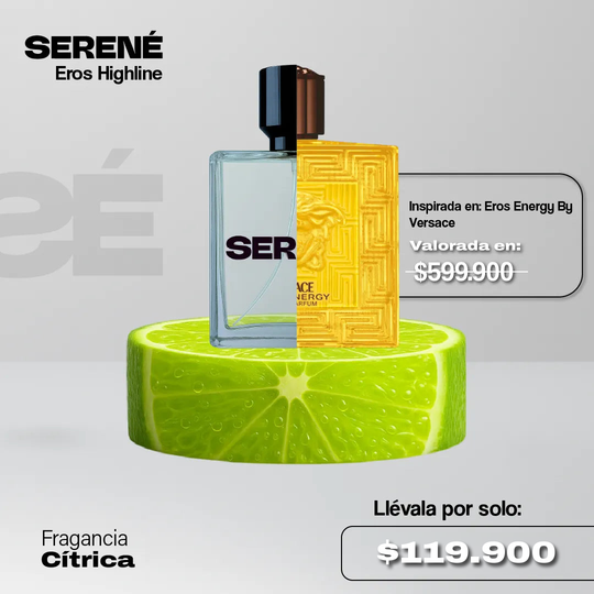Serené Le Parfum S098 Inspirada en Eros Energy By Versace