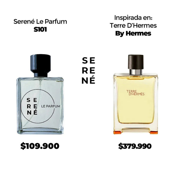 Serené Le Parfum S043 Inspirada en Terre D´Hermes By Hermes (Kit 50 ML)