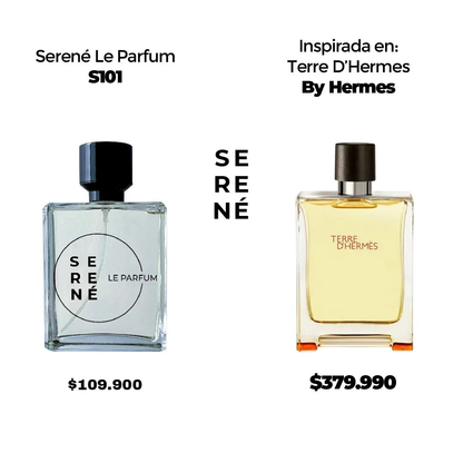 Serené Le Parfum S043 Inspirada en Terre D´Hermes By Hermes (50 ML POR 168)