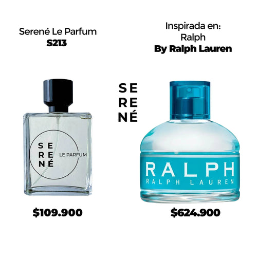 Serené Le Parfum S213 Inspirada en Ralph By Ralph Lauren (Kit 50 ML)