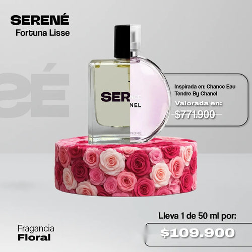 Serené Le Parfum S222 Inspirada en Chance Eau Tendre By Chanel (Kit 50 ML)