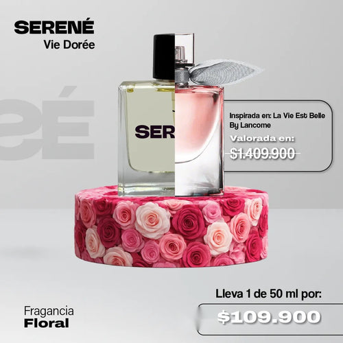 Serené Le Parfum S233 - Inspirada en La Vie Est Belle por Lancome (Kit 50 ml)