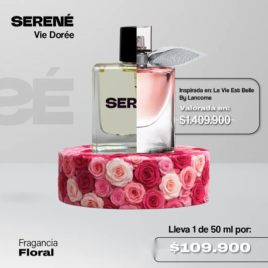 Serené Le Parfum S233 - Inspirada en La Vie Est Belle por Lancome (Kit 50 ml)