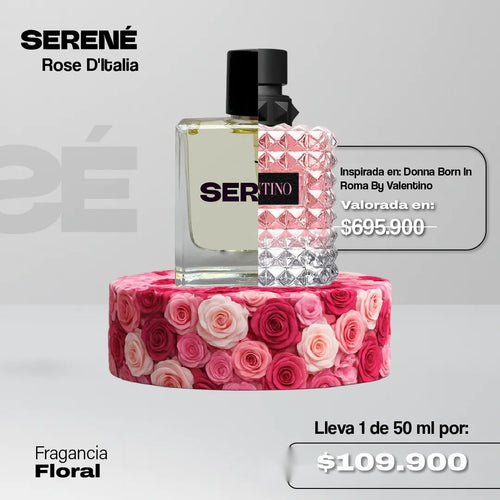 Serené Le Parfum S240 Inspirada Valentino Donna Born In Roma By Valentino (Kit 50 ml)