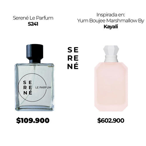 Serené Le Parfum S241 Inspirada en: Yum Boujee Marshmallow By Kayali (Kit 50 ML)