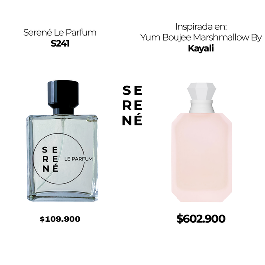 Serené Le Parfum S241 Inspirada en: Yum Boujee Marshmallow By Kayali (50 ML POR 168)