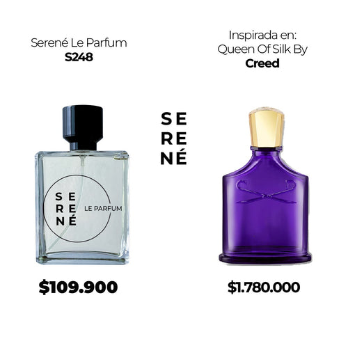 Serené Le Parfum S248 Inspirada en: Queen Of Silk By Creed (Kit 50 ML)