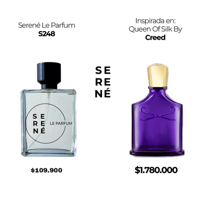 Serené Le Parfum S248 Inspirada en: Queen Of Silk By Creed (50 ML POR 168)