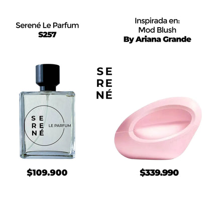 Serené Le Parfum S257 Inspirada en Mod Blush Ariana Grande (Kit 50 ML)