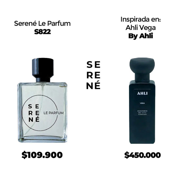 Serené Le Parfum S822 Inspirada en Vega By Ahli (Kit 50 ML)