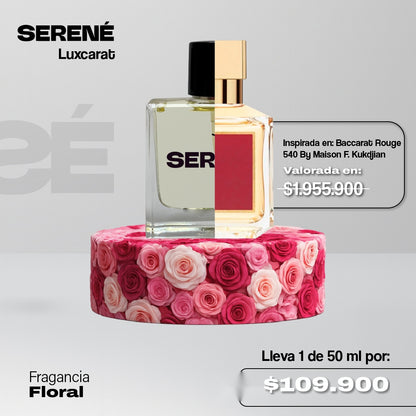 Serené Le Parfum S830 - Inspirada en Baccarat Rouge 540 por Maison Francis Kurkdjian (Kit 50 ml)
