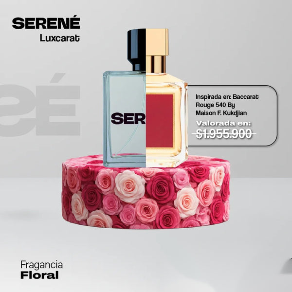 Serené Le Parfum S830 - Inspirada en Baccarat Rouge 540 por Maison Francis Kurkdjian - 30 ml