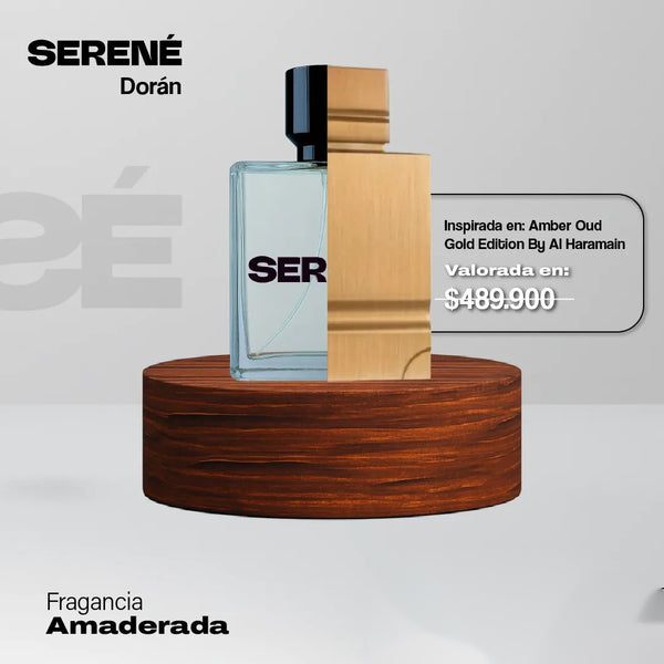 Serené Le Parfum S831 - Inspirada en Amber Oud Gold Edition por Al Haramain - 30 ml