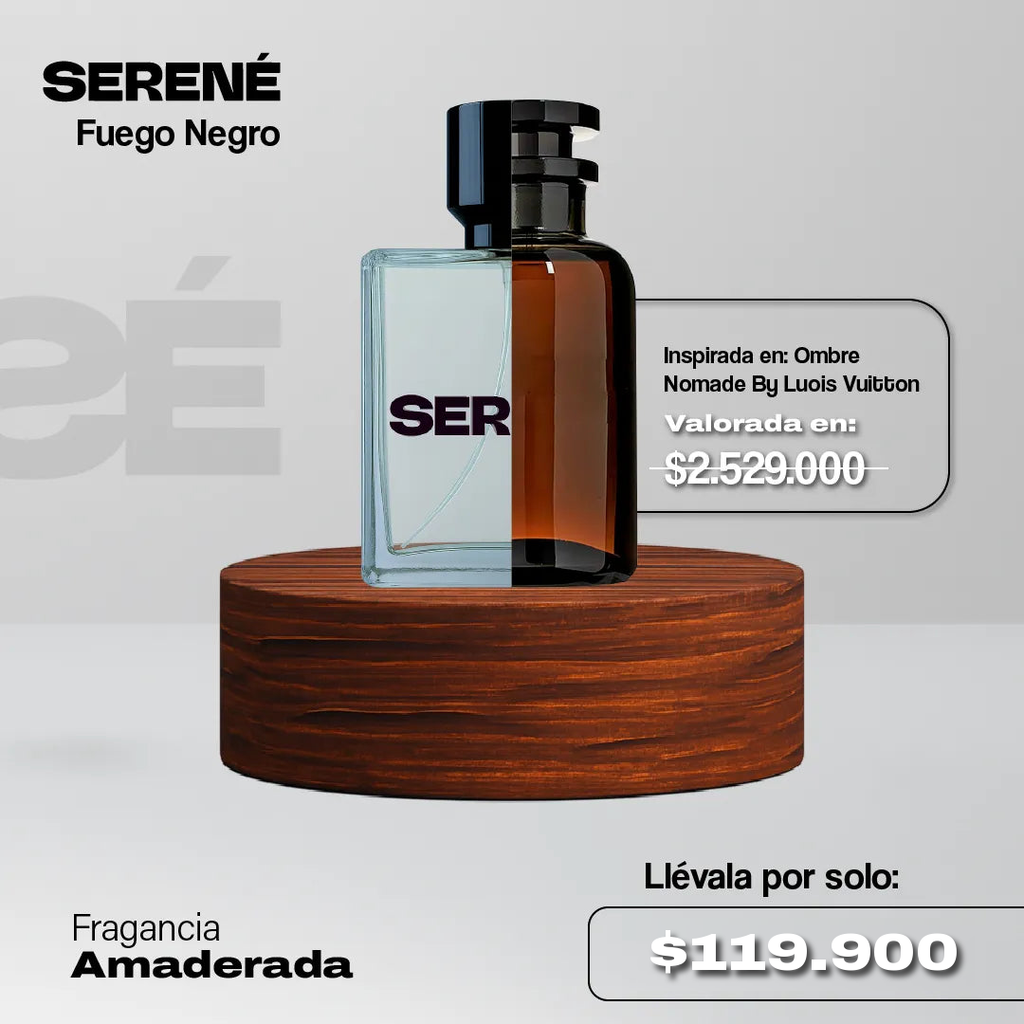 Serené Le Parfum S841 Inspirada en Ombre Nomade By Louis Vuitton — vista 1