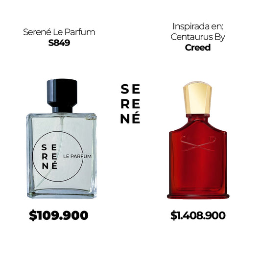 Serené Le Parfum S849 Inspirada en: Centaurus By Creed (Kit 50 ML)