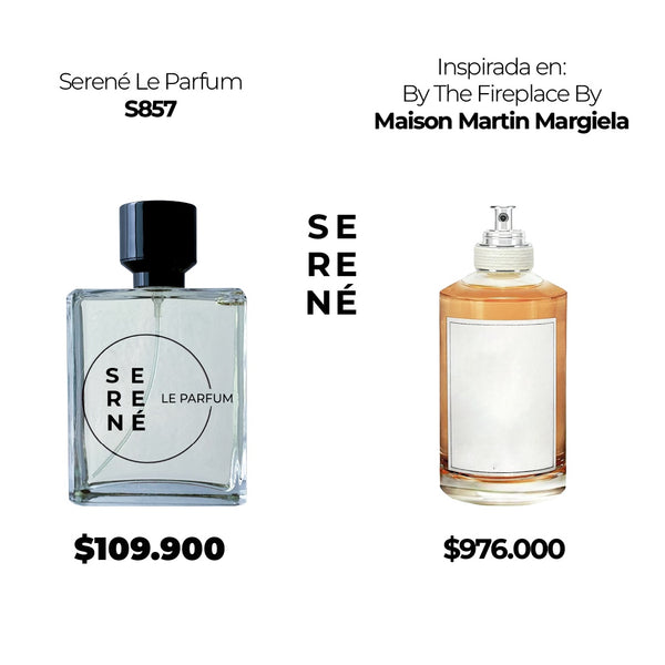 Serené Le Parfum S857 Inspirada en By The Fireplace By Maison Martin Margiela (Kit 50 ML)