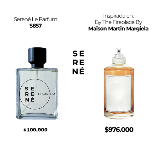 Serené Le Parfum S857 Inspirada en By The Fireplace By Maison Martin Margiela (50 ML POR 168)