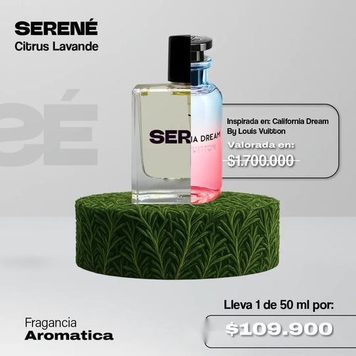 Serené Le Parfum S859 Inspirada en: California Dream By Louis Vuitton (Kit 50 ML)