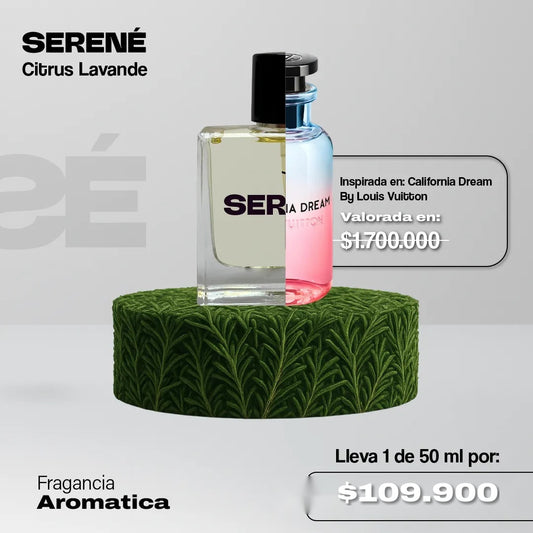Serené Le Parfum S859 Inspirada en: California Dream By Louis Vuitton (Kit 50 ML)