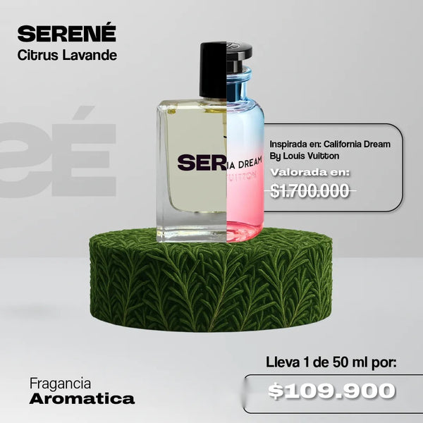 Serené Le Parfum S859 Inspirada en: California Dream By Louis Vuitton (Kit 50 ML)