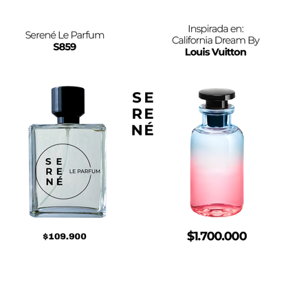 Serené Le Parfum S859 Inspirada en: California Dream By Louis Vuitton (50 ML POR 168)