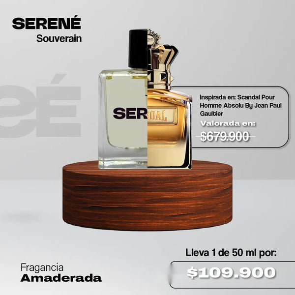 Serené S002 Inspirada en Scandal Pour Homme Absolu By Jean Paul Gaultier (Kit 50 ML)