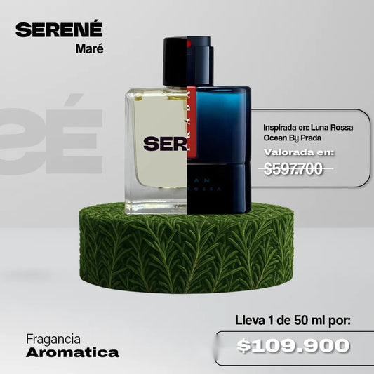 Serené S003 Inspirada en Luna Rossa Ocean By Prada (Kit 50 ML)