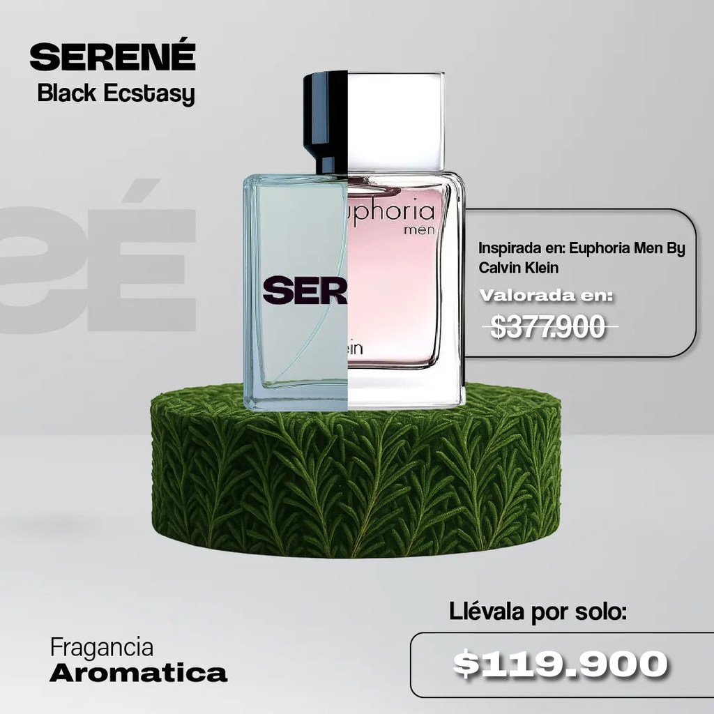 Serené S004 Inspirada en Euphoria Men By Calvin Klein — vista 1