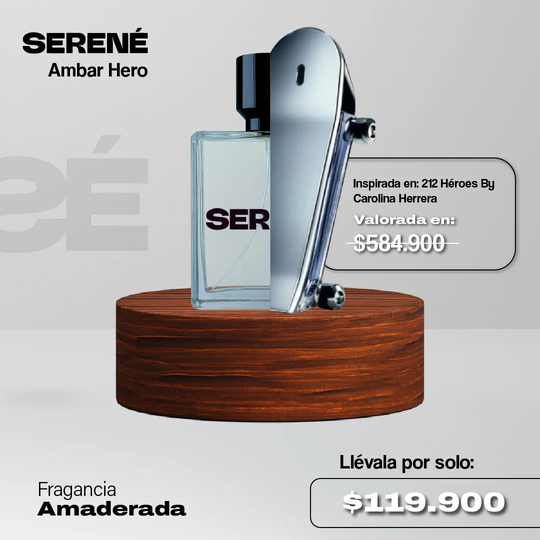 Serené Le Parfum S039 - Inspirada en 212 Héroes por Carolina Herrera
