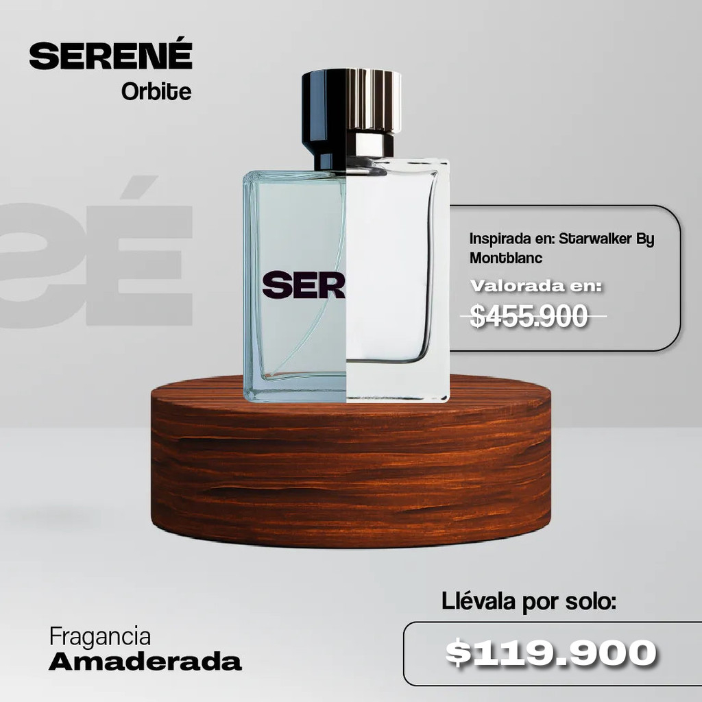 Serené Le Parfum S070 - Inspirada Starwalker por Montblanc — vista 1