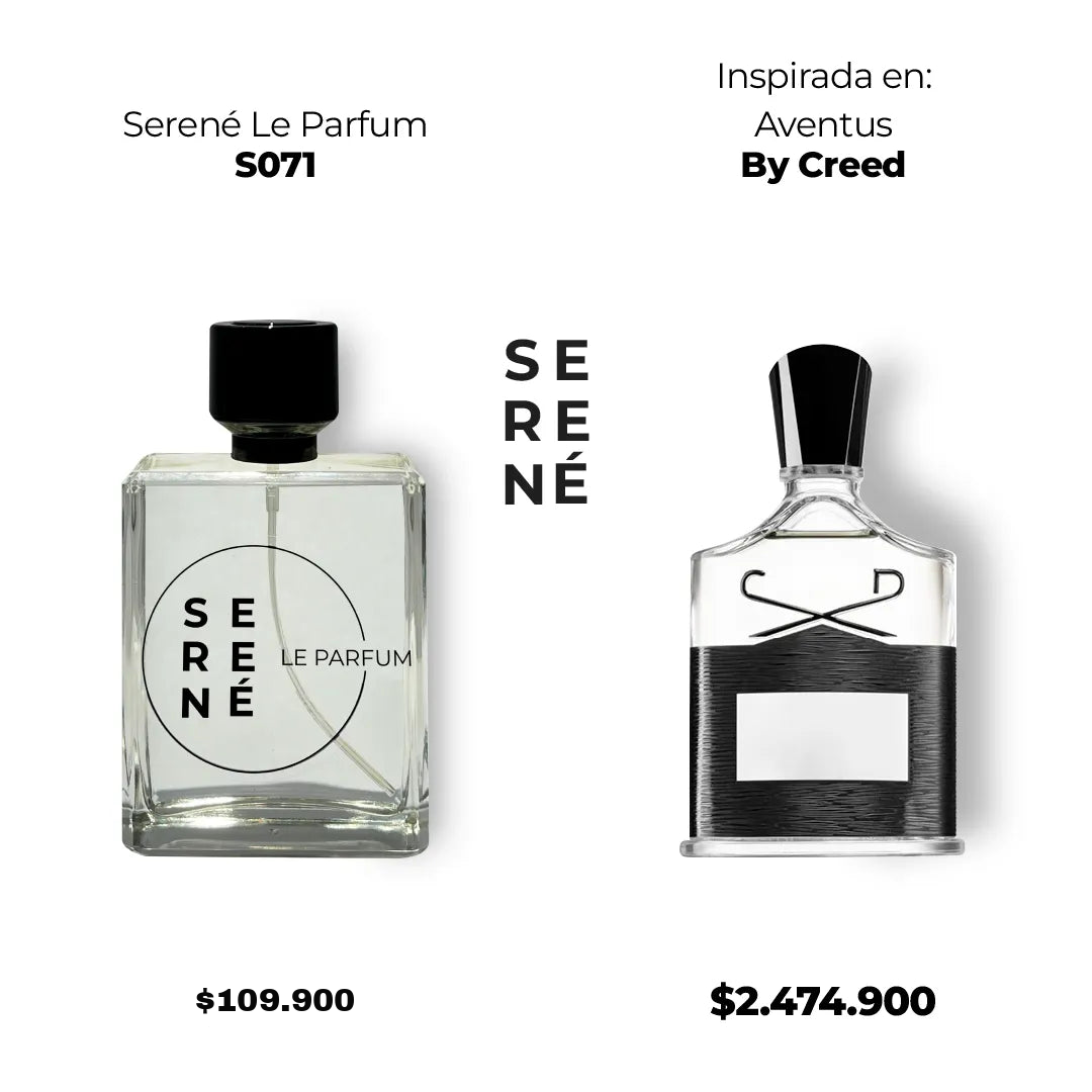 Serené S071 Inspirada en Aventus By Creed (50 ML POR 168)