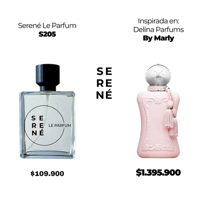 Serené S205 Inspirada en Delina Parfums By Marly (50 ML POR 168)