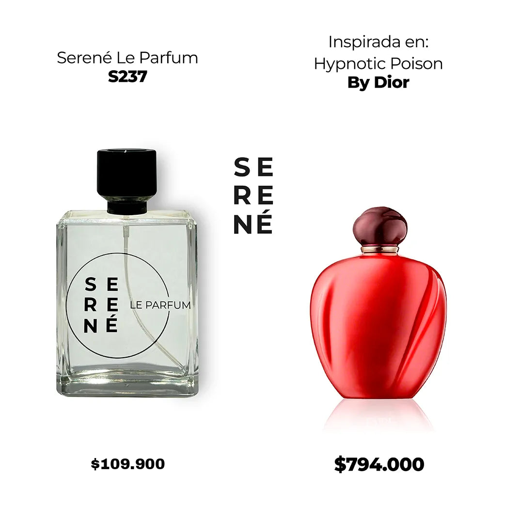 Serené S237 Inspirada en Hypnotic Poison By Dior (50 ML POR 168)