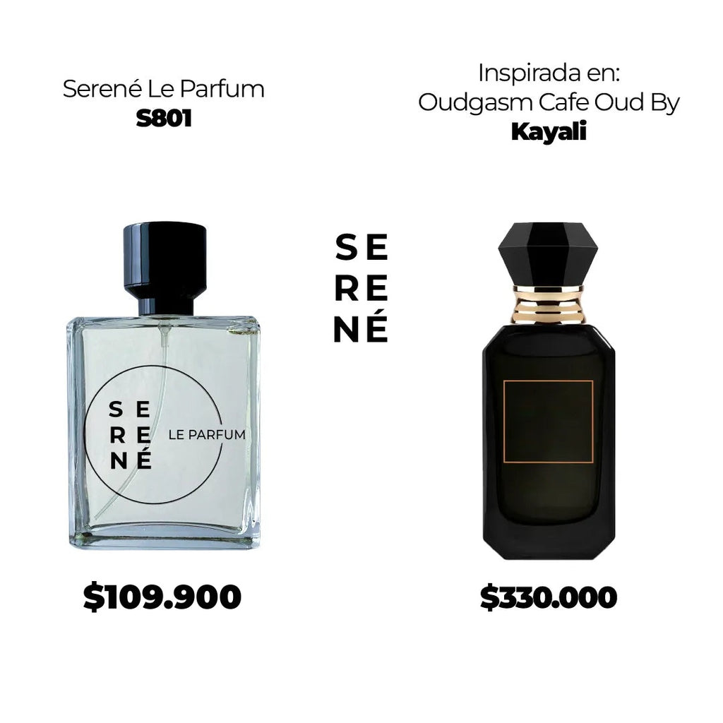 Serené S801 Inspirada en Oudgasm Cafe Oud By Kayali (Kit 50 ML) — vista 1